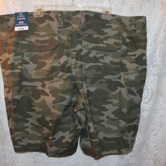 George mens camo cargo shorts size 46 new with tags - Picture 4 of 4